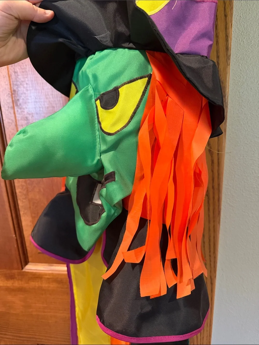Vintage Windsport 3D Witch Windsock